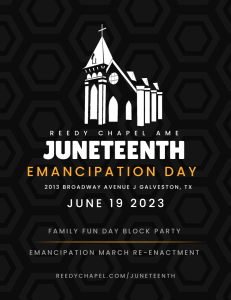 Black Yellow And Red Simple Juneteenth Freedom Day Flyer (2)